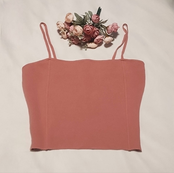 Express | Cropped Sweater Cami - Picture 2 of 6